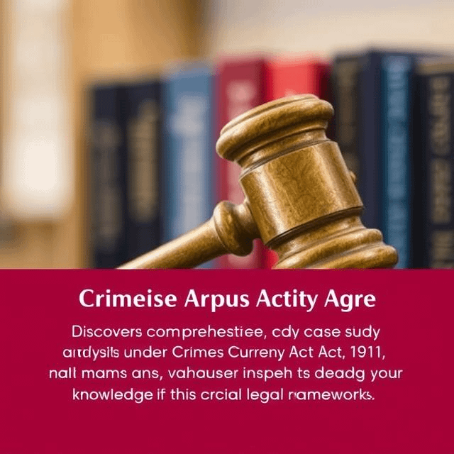 Discover comprehensive case study analyses under the Crimes Currency Act 1981. Gain valuable insights and deepen your knowledge of this crucial legal framework.